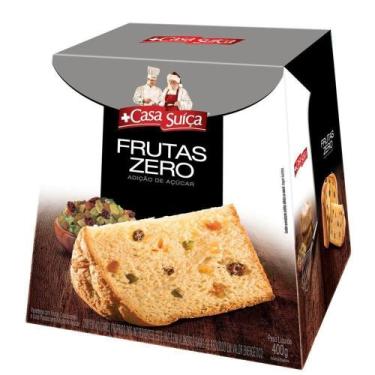 Imagem de Panettone Frutas Zero Adicao de Acucar 400g Casa Suica - Casa Suíça