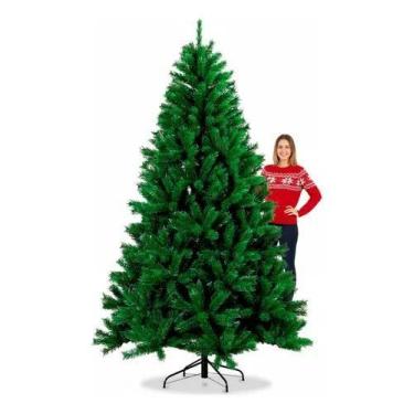 Imagem de Árvore Natal Pinheiro Verde 2,40m Galhos Luxo Norueguês ARV240X - Mult