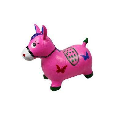 Imagem de Cavalinho Upa Upa Rosa com Som - WELLKIDS