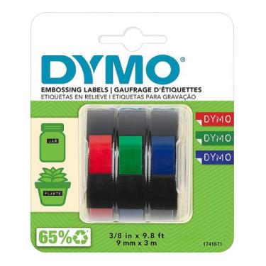 Imagem de Fita Vinílica 9MMx3M Dymo Rotulador Adesiva Organizer Expres