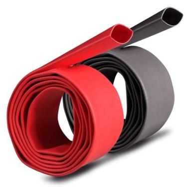 Imagem de Kit de tubulação termorretrátil YUKSY 3:1 à prova d'água 19 mm 1,2 m 2