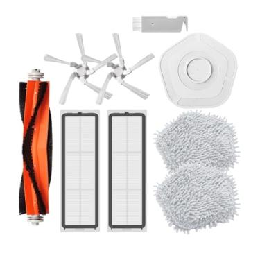 Imagem de Mop Cloth Compatible With XMI Dreame W10 W10 Pro Robotic Vacuum Cleaner Main Side Brush Detachable Mop Rags Stent Hepa Filter Accessories(Set11)