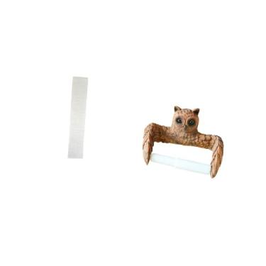 Imagem de Fenteer Abajur para Sala de Estar com Suporte Criativo de para Papel Higiênico E Organizador de Toalhas, Luminária de Pé com Capa para Decoração de Cas