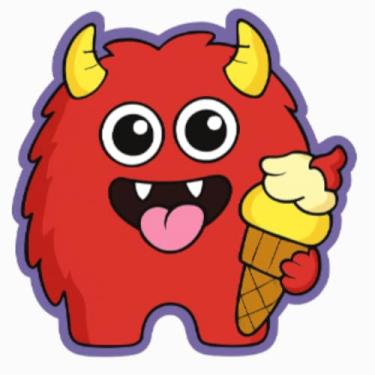 Imagem de Apontador Monstrinhos Formato Divertido Design Criativo Estojo Criativo Produto Premium