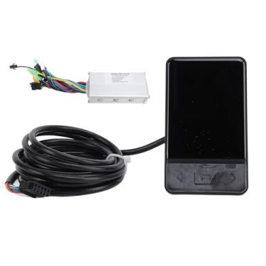 Imagem de Controlador Sem Escova, 36V, 48V, 60V 500W 28A G31 TFT LCD Kit de Medidor de Display Com Design de Ranhura de Material de Liga ABS para Modificação de Bicicleta Elétrica