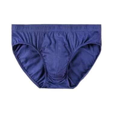 Imagem de Cuecas Masculinas plus Size 100% Algodão Respirável Confortáveis Linge