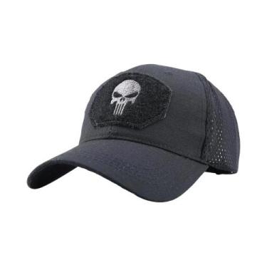 Imagem de Boné Camuflado Ajustável Com Rede Snapback Para Esportes Ao Ar Livre, 