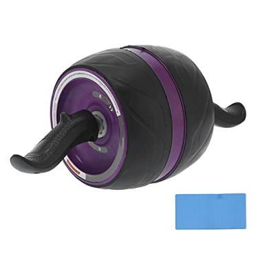 Imagem de Roda de rolo abdominal Rolo silencioso Equipamento de treino Academia Rolo de treinamento de fitness para home office Academia Entusiastas de fitness Homens Mulheres Adolescentes