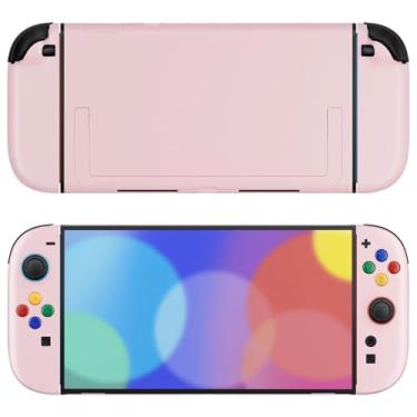 Imagem de eXtremeRate Botões de substituição DIY para Nintendo Switch 2, placa traseira de console personalizada + placa frontal com tiras decorativas teclas de direção para Joycon 2 - Versão Essence - Flores