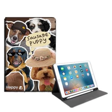 Imagem de Yzlvigrous Capa para ipad Mini 7 Gen 2024/ipad Mini 6 Gen 2021, Capa Fina de Suporte PU de 8.3 Polegadas com Despertar/sono Automático, Visualização em Vários Ângulos