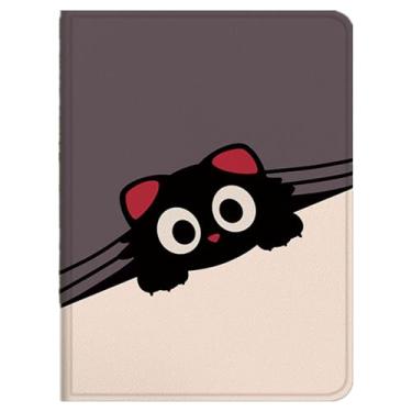 Imagem de Yzlvigrous Capa para ipad Mini 6 Gen 2021/ipad Mini 7 Gen 2024, Visualização em Vários Ângulos, Capa Fina de Suporte PU de 8.3 Polegadas com Despertar/sono Automático