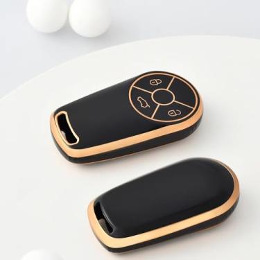 Imagem de Capa para chave de carro GWM HAVAL H6 M6 ORA Good Cat White Cat Capa protetora TPU acessórios