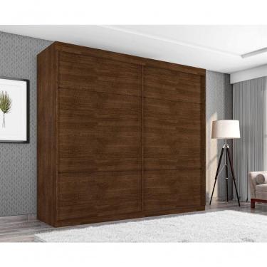 Imagem de Guarda Roupa Londres Duas Portas Deslizantes Malbec