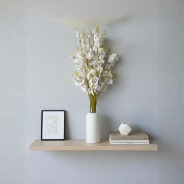 Imagem de 9 Galhos de orquídea artificial realista e durável 90cm Flor Artificia