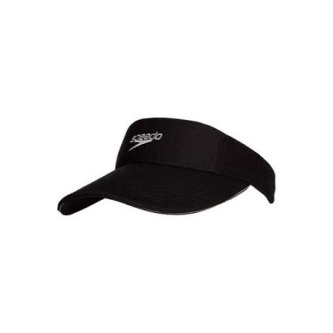 Imagem de Viseira Speedo Basic Unissex Com Regulagem, Preto, UNICO