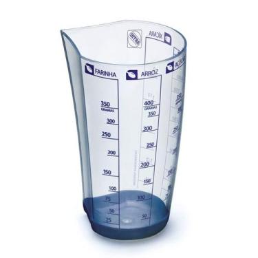 Imagem de Copo Cristal Graduado com Base Emborrachada - 500 Ml C 9,8 X L 8,7 X A