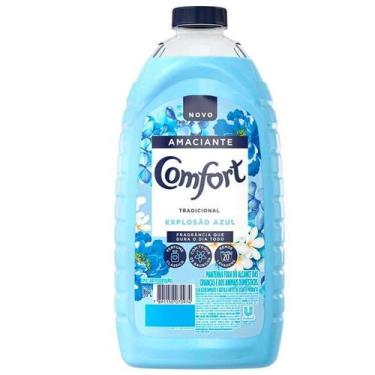 Imagem de Amaciante 1.8 Lt Explosão Azul - COMFORT, Toque de Baunilha, 1,8L