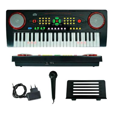 Imagem de Teclado Infantil Custom Kids Com Microfone 44 Teclas