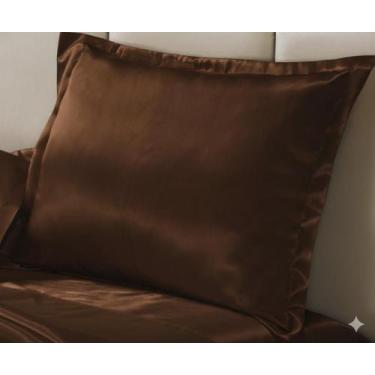 Imagem de 1 Fronha 90cmx50cm Seda Charmousse, Cuide de Seus Cabelos c/ Essa Maci
