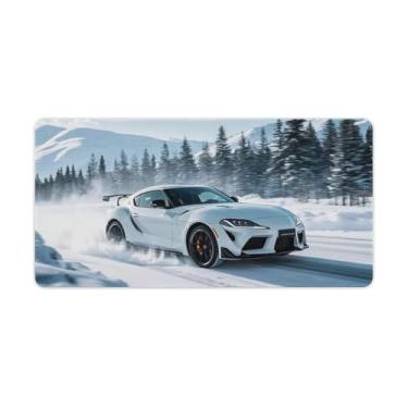Imagem de HouLaiZhe Snowdrift JDM Car SUP Gaming Mouse Pads JDM Car Desk Pads Grandes Mousepads para Teclado Desktop Tapete de Computador 30 x 60 cm