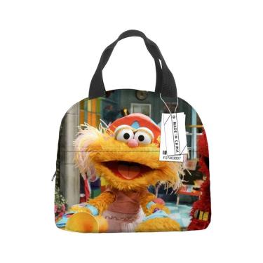 Imagem de Lancheira Elmoes Anime Tote, porta reutilizável à prova de vazamentos de 0,11 kg