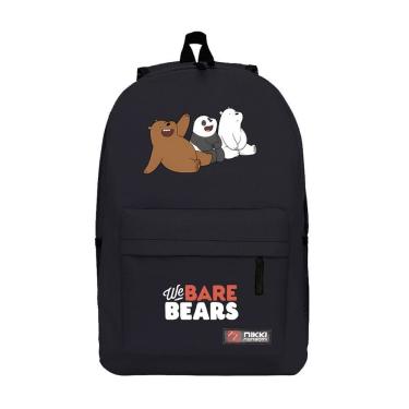 Imagem de Mochila escolar de anime We Bare Bears para crianças