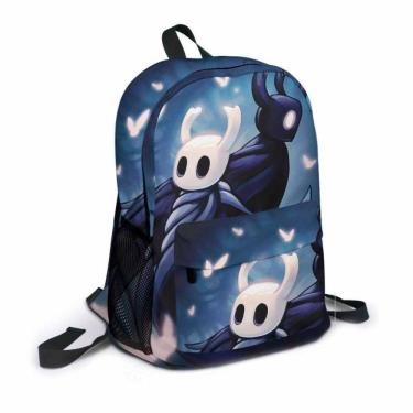 Imagem de Mochila Hollows Knights Cartoon Kids School Canvas 27x12x44cm