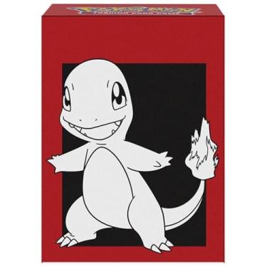 Imagem de Ultra Pro - Charmander Full View Deck Box® for Pokémon | TCG storage Full View self-locking lid holds 75 cards double-sleeve compatible deck divider trading card organizer