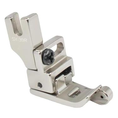 Imagem de oshhni Calcador ajustável e robusto para uso doméstico e industrial, totalmente em aço, acessório para máquinas de costura computadorizadas de base plana, Certo