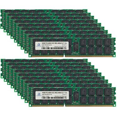 Imagem de Adamanta Atualização de memória de servidor de 288 GB (18 x 16 GB) para HP Proliant DL370 G6 DDR3 1066Mhz PC3-8500 ECC registrado 4Rx4 CL7 1,5v