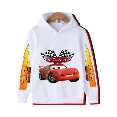 Imagem de Moletom Infantil Disney Cars Lightning McQueen, Conjunto Casual De Des