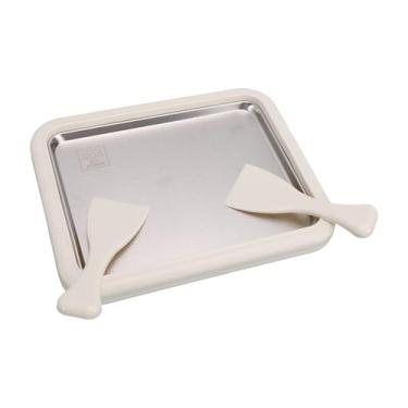 Imagem de Sanpyl Fabricante de Sorvete, Fabricante Versátil de Sobremesa de Sorvete para Sorvetes Caseiros, Iogurte, Sorvetes de Frutas, Máquina de Servir Macio de Aço Inoxidável