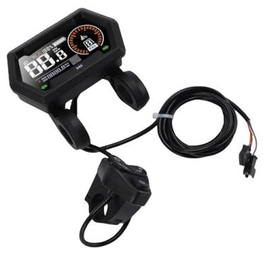 Imagem de RiToEasysports Computador de Ciclismo, Tela Colorida do Painel de Controle Lcd para Bicicleta Elétrica 24v 36v 48v Com Conexão de Fio Sm para Scooter