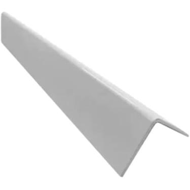 Imagem de Cantoneira L Alumínio BRANCA, PRETA E POLIDA Barra 1 Metro 1/2"(BRANCO,10 BARRAS)