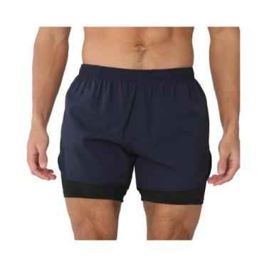 Imagem de Shorts Masculinos De Corrida Leves E De Secagem Rápida Com Bolsos Inte
