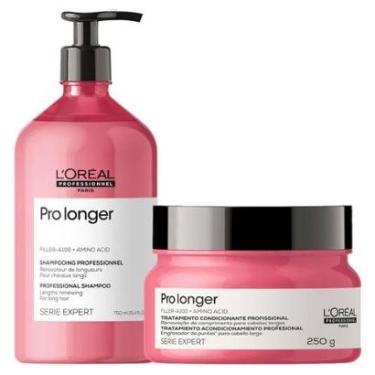 Imagem de L’Oréal Professionnel Pro Longer Kit – Shampoo + Máscara Kit-Unissex