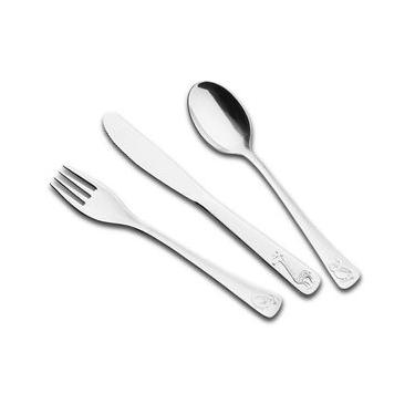Imagem de Conjunto de Talheres Infantil Tramontina Inox - 3 Peças