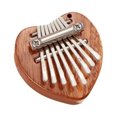 Imagem de Mini Kalimba De 8 Teclas, Piano Portátil Para Adultos E Crianças, Pres