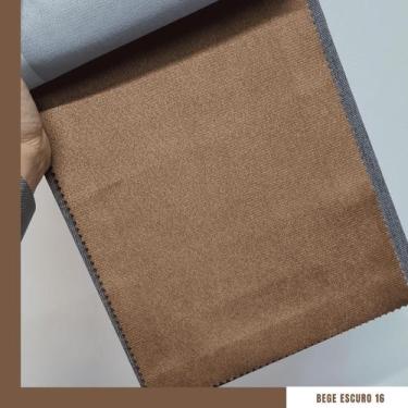 Imagem de Sofá  Chaise Resty Lado Esquerdo Tecido Suede Pé Base Madeira  220x140