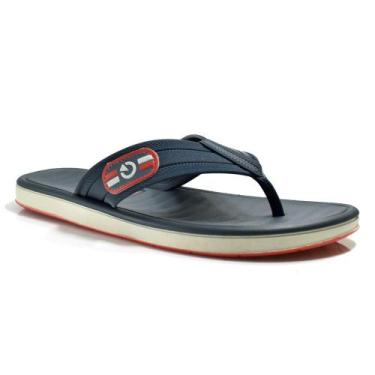 Imagem de Chinelo Masculino Cartago Paris II 12214, Azul, 40