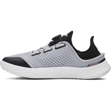 Imagem de Under Armour Tênis masculino Flow Slipspeed Cross-Training, (107) Cinza moderno/preto/preto, 9 Women/7.5 Men
