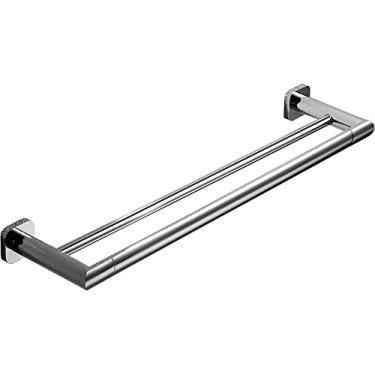 Imagem de 3FLQOOPP Toalheiro Suporte de toalha de banho barra de toalha suporte de toalha prateleira de aço inoxidável toalheiro, haste de toalha de acabamento escovado, barra de toalha de banheiro de cozinha