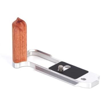 Imagem de SZZCNOX Suporte de metal dedicado em L para Sony RX1R III RX1R3 Suporte de alça de câmera digital, sem bloqueio para cartão de memória e compartimento de bateria, substitui o cabo Sony DSC-RX1RM3