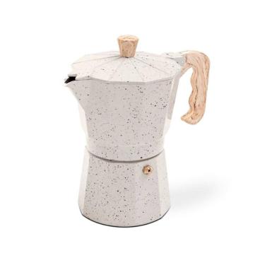 Imagem de Cafeteira Italiana 300 ml em Alumínio com Cabo de Nylon Verona Vanilla Brinox