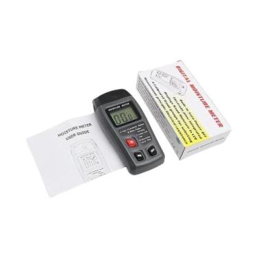 Imagem de Medidor De Umidade Digital Com Display LCD Grande, Higrômetro Preciso 