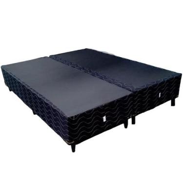 Imagem de Base Box Atenas Queen 158X198X30CM Topázio, Preto