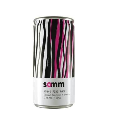 Imagem de Vinho somm cabernet sauvignon/grenache rosé 269ml, 269ml, Suave, Rosé