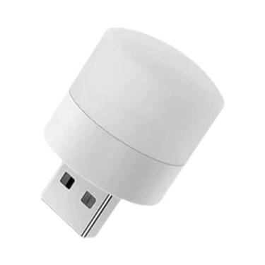 Imagem de Luz Noturna Mini USB Branca Quente, Lâmpada De Leitura LED Para Proteç