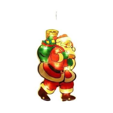 Imagem de Luminárias De Natal LED Coloridas Para Pendurar, Decoração De Parede E