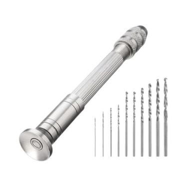 Imagem de Mini Furadeira Manual 0.3-3.2mm Ferramentas Pequenas Para Perfuração E